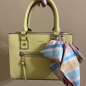 Yellow Aldo purse